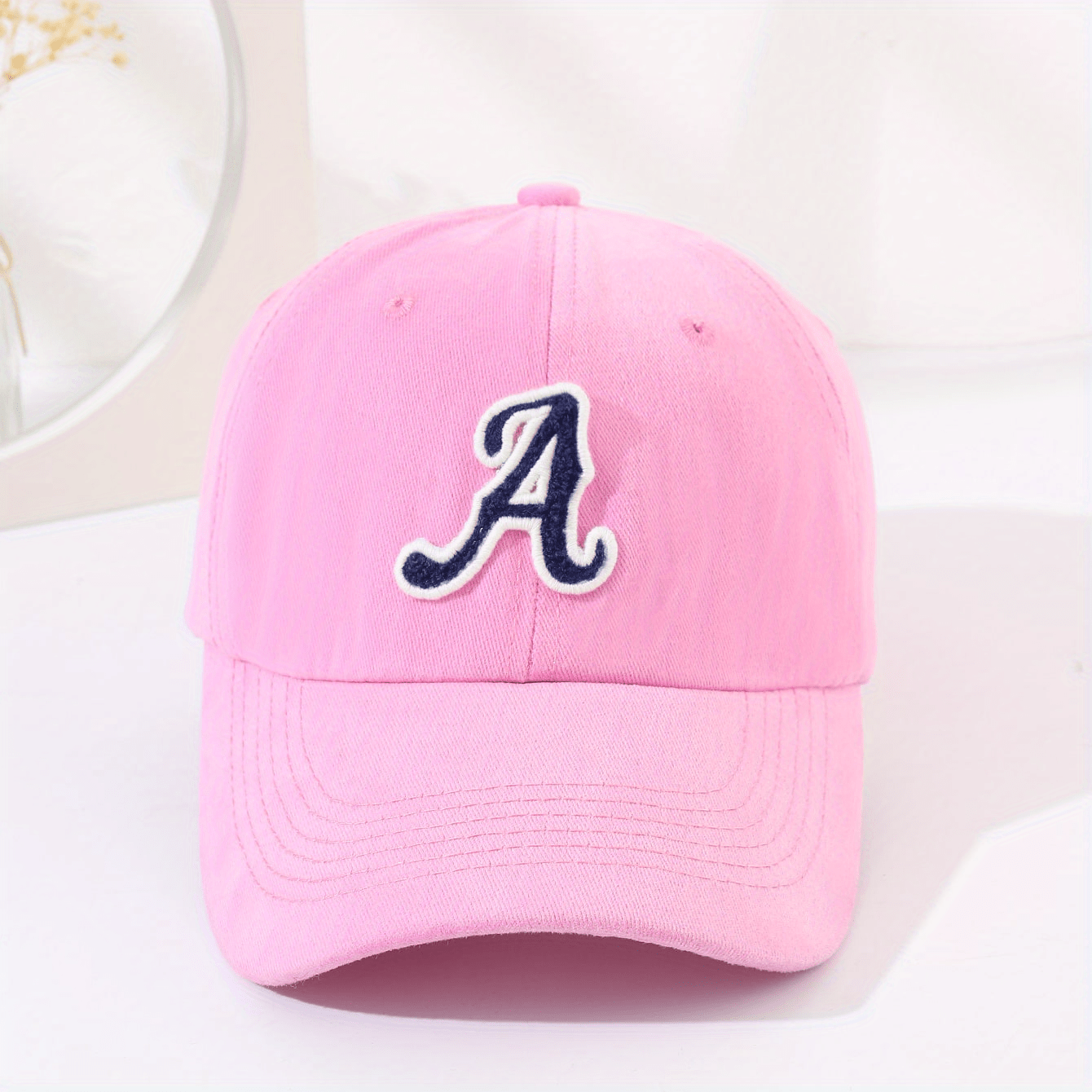Solid Cotton Sunshade Dad Hat Adjustable Couple Sun Hats