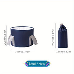 Foldable Foot Bath Basin Portable Heat Preservation Bucket