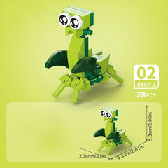 Insect Series Micro Blocks Toy Model Assembly Construction Desktop Gift