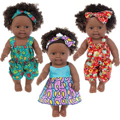 12 Inch Youngsters Doll with Cute Outfit - Durable PVC Material