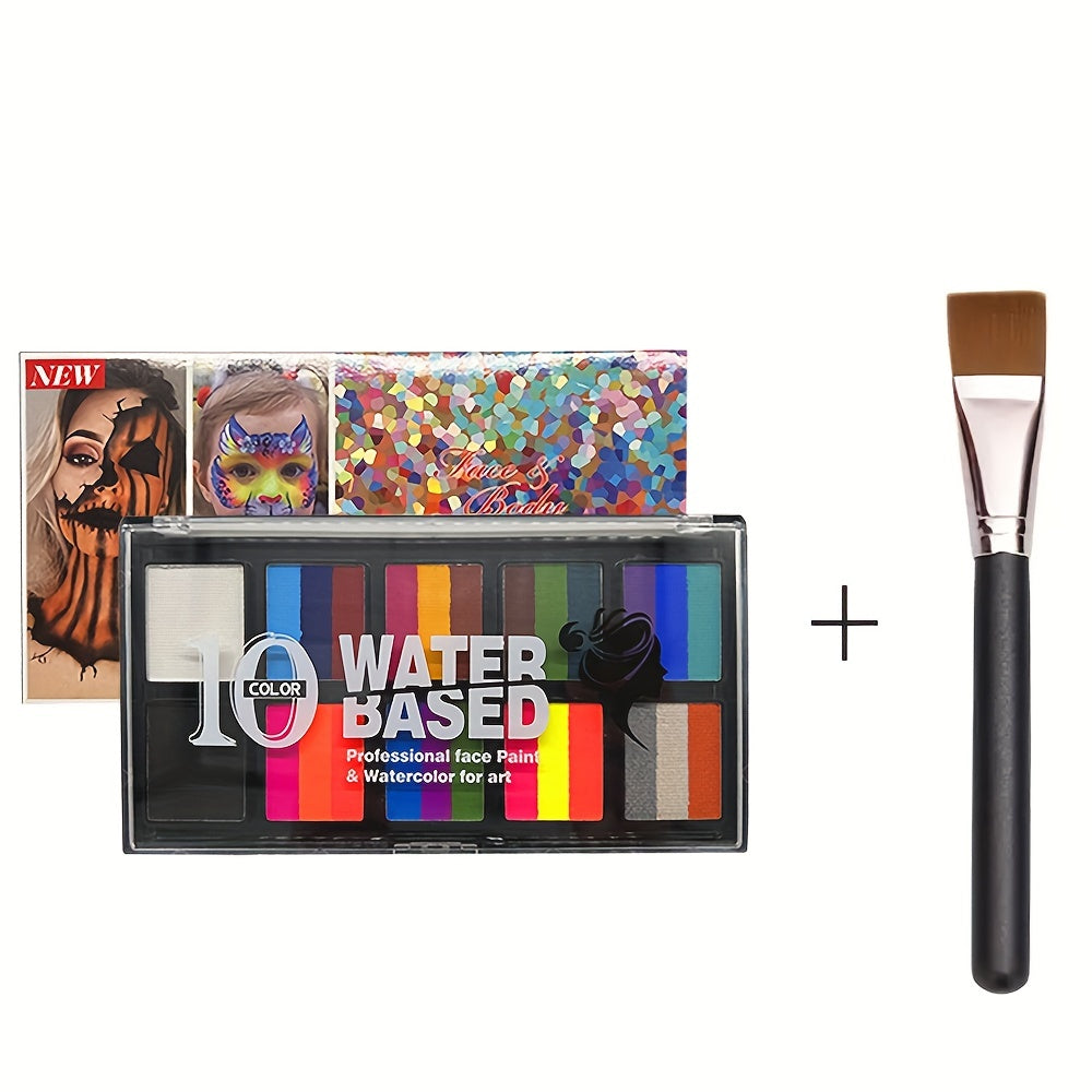 Water Soluble Elf Fairy Palette for Halloween Christmas Face Painting