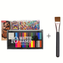 Water Soluble Elf Fairy Palette for Halloween Christmas Face Painting