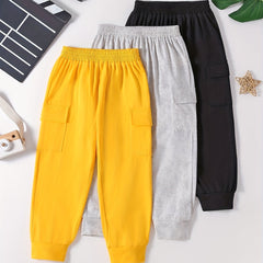 3 Boys Active Sweatpants Quick Drying Jogger Sports Pants Kids Clothing