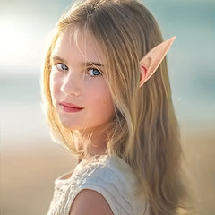 Latex Fairy Pixie Elf Ears Cosplay Accessories Halloween Party Soft Pointe