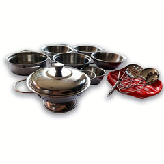 Mini Kitchen Set Pretend Play Cooking Toy with Pans Stove Utensils