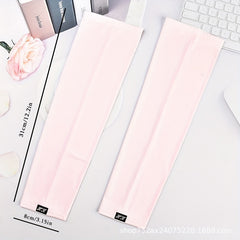 Solid Summer Ice Sleeves Women's Sports Cycling Golf Arm Sleeves UV Protection