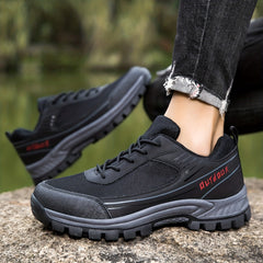 Unisex Lace Hiking Shoes Non Slip Thermal Outdoor Trekking Shoes