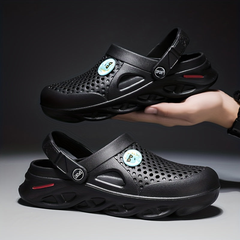 Men's Closed Toe Clogs Sandals Soft Sole Outdoor Walking Shoes
