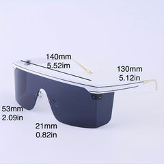 Men's Polarized Square Sunglasses UV Protection