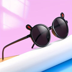 Kids Bunny Ear Sunglasses Sun Protection for Outdoor Party