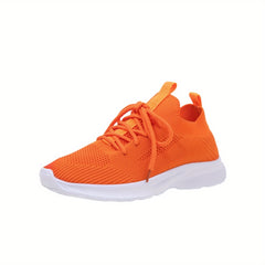 Women's Knitted Sports Shoes Lightweight Running Sneakers