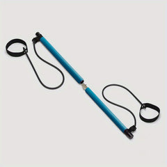 Pilates Foot Pedal Stick with Resistance Band for Squat Training