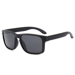 Multicolor Polarized Men's Sunglasses with Zipper Case