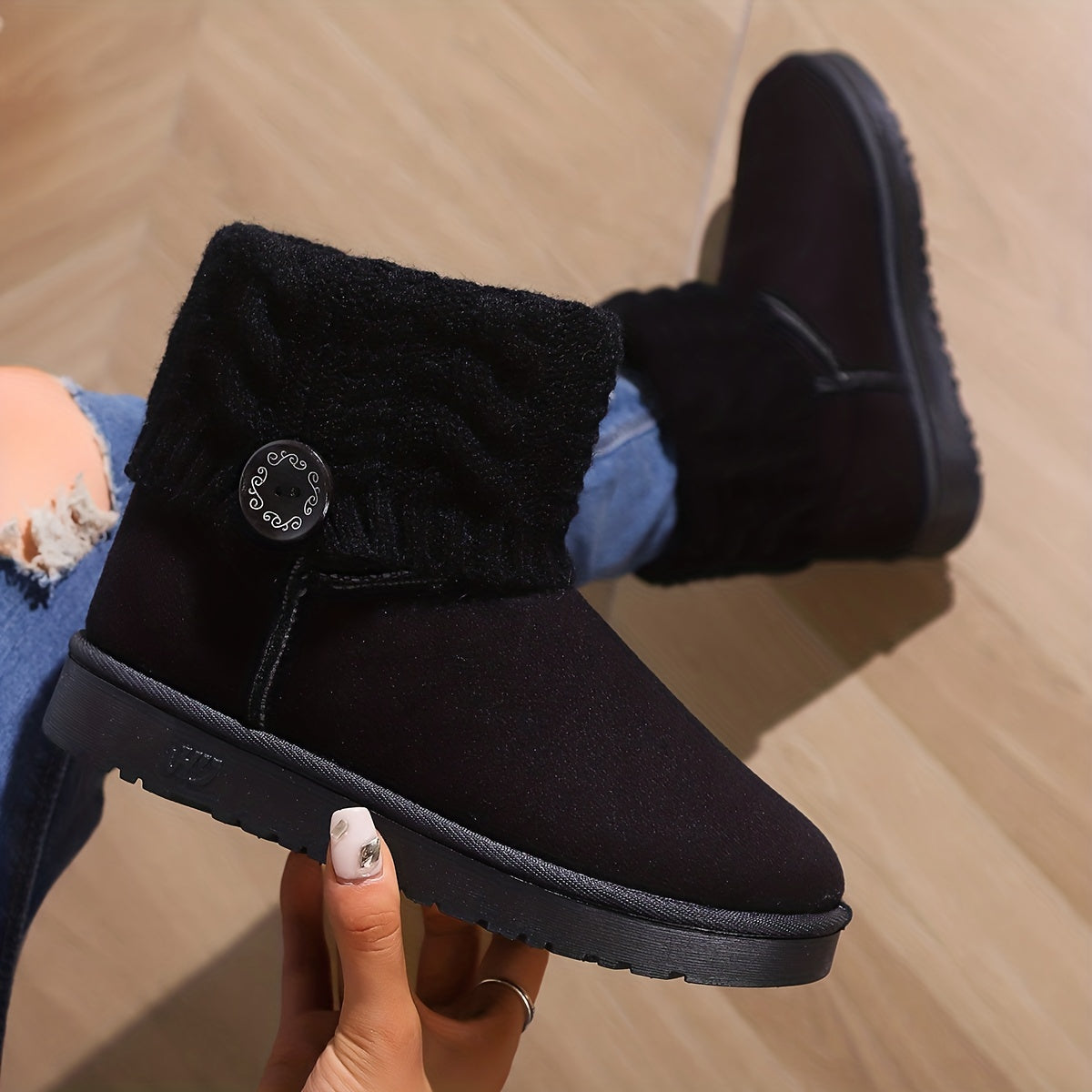 Women's Non slip Snow Boots Comfortable Winter Warm Boots