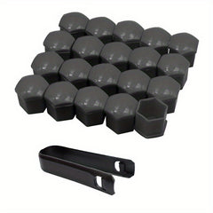 20pcs Wheel Nut Rim Cover 17mm Car Wheel Hub Screw Protection Cap Anti Theft