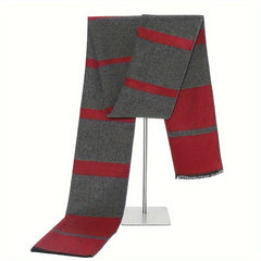 Men's Soft Warm Long Scarf Shawl for Winter
