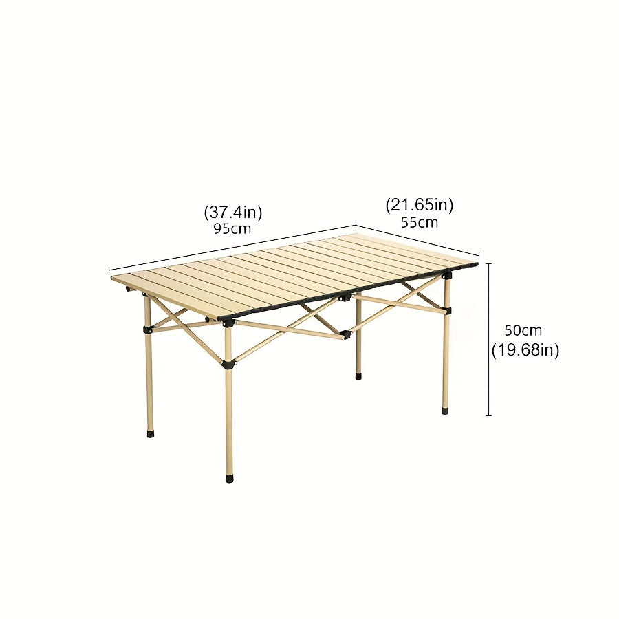 Portable Foldable Table for Camping with Storage Bag