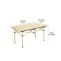 Portable Foldable Table for Camping with Storage Bag