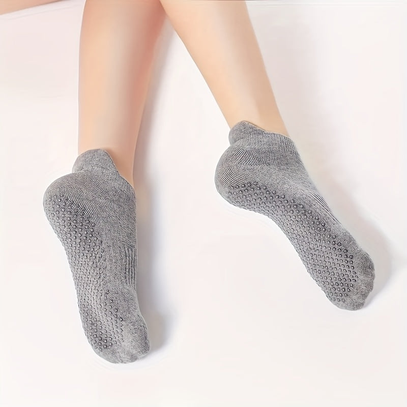 Non-slip Breathable Yoga Socks with Extra Grips for Barre Ballet Pilates Fitness