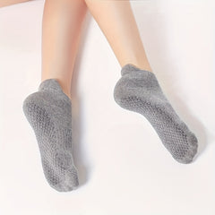 Non-slip Breathable Yoga Socks with Extra Grips for Barre Ballet Pilates Fitness
