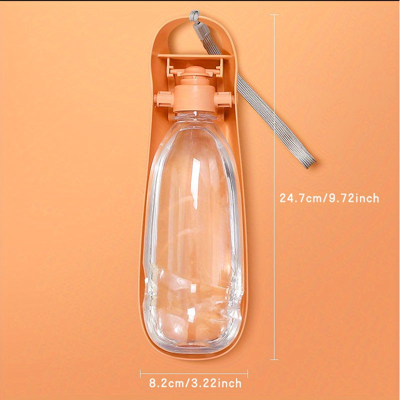 Portable Pet Dog Water Bottle Foldable Bowl Puppy Outdoor Drinking Bottle