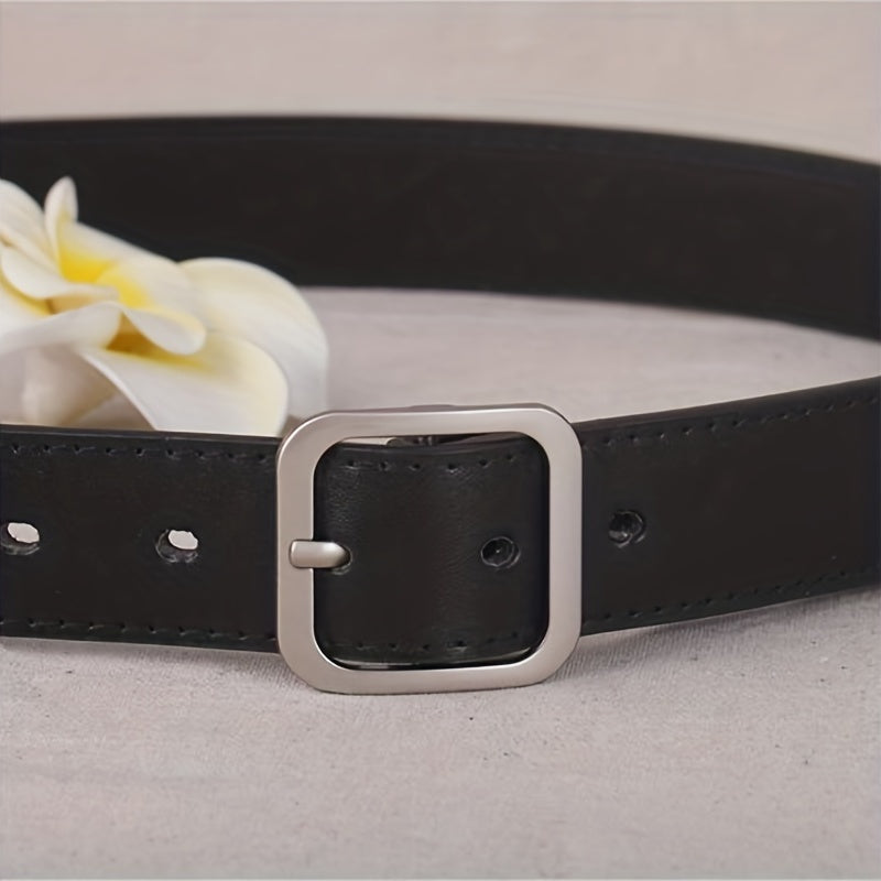 2pcs Pin Buckle Leather Belt for Girls