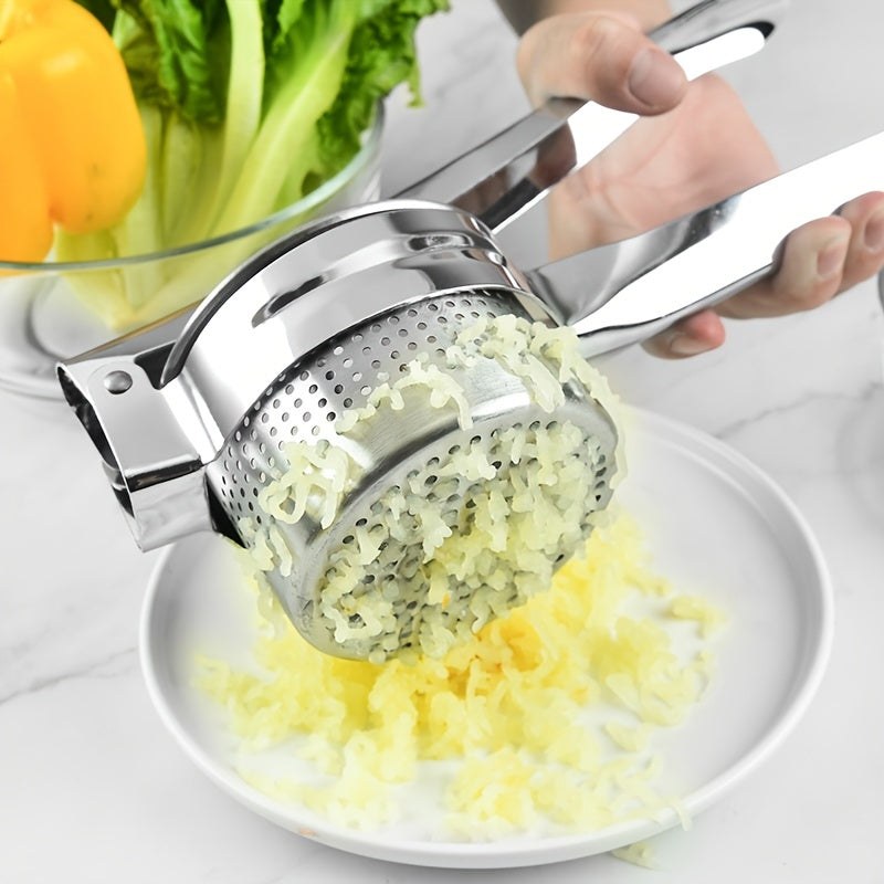 Stainless Steel Potato Presser Masher Ricer Effortless Press Mash