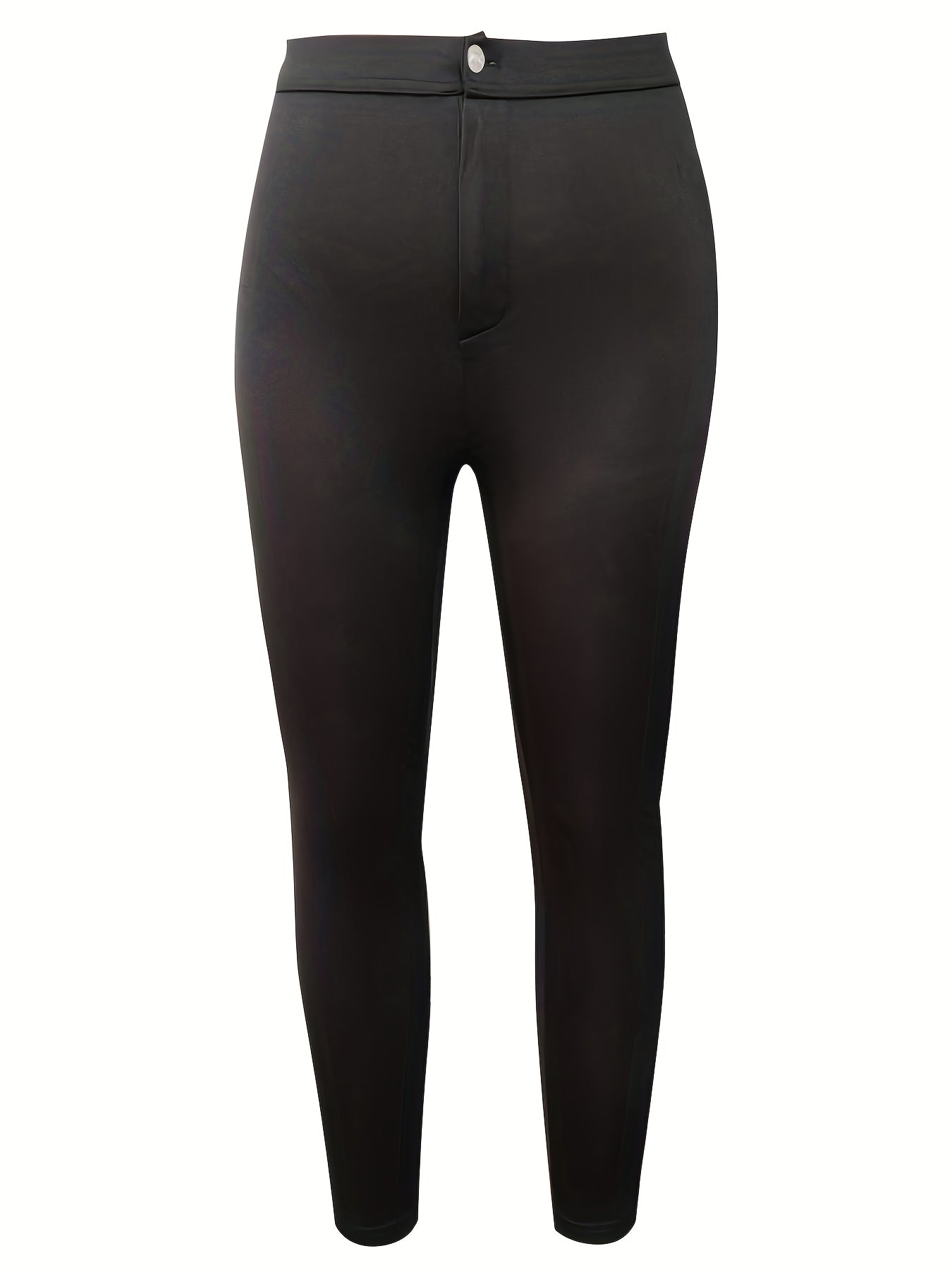 Skinny Fit High Rise Trousers