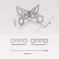 Stainless Steel Alcohol Stove Bracket Support Stand for Camping