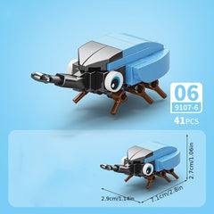 Insect Series Micro Blocks Toy Model Assembly Construction Desktop Gift