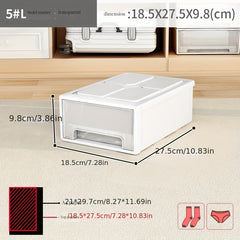 Drawer Type Storage Box for Underwear and Clothes
