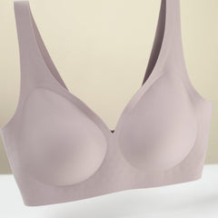 Women's Plus Size Comfortable Stretchy Bra Soft Lingerie