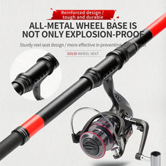 Telescopic Fishing Rod Stainless Steel for Saltwater