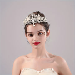 Silvery Headband Crystal Rhinestone Head Jewelry Women Hair Accessories