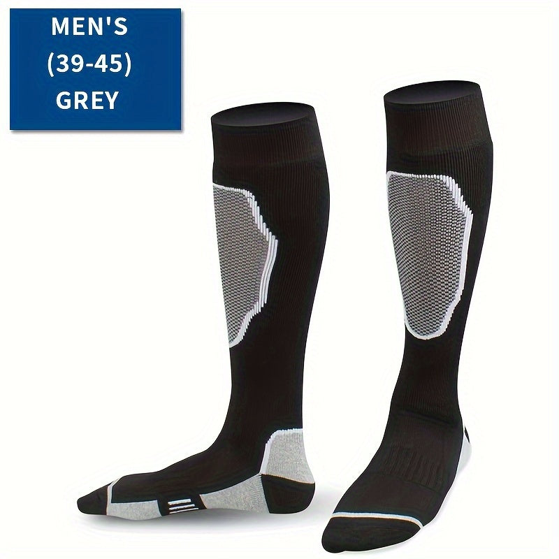 Winter Ski Socks Knee High for Skiing & Mountaineering