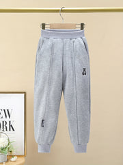Girls' Bear Graphic Jogger Sweatpants With Pockets for Workout