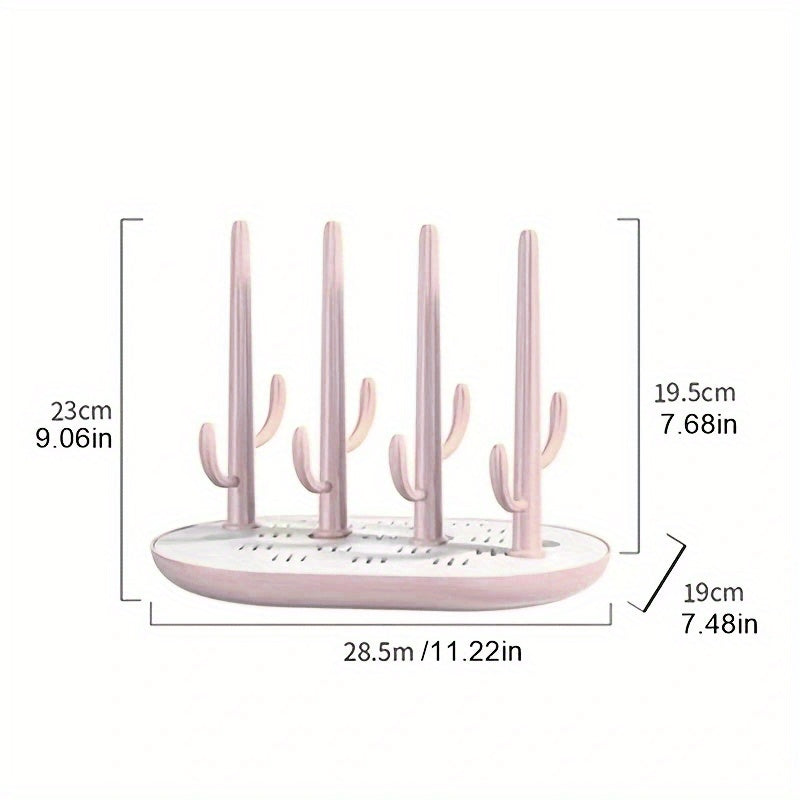 Space Saving Baby Bottle Rack - Organize Your Baby's Bottles