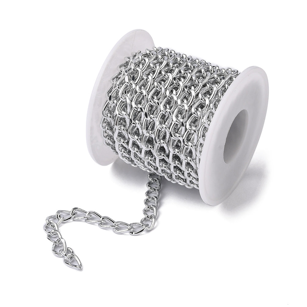 5M Aluminum Chain Stainless Steel Jewelry Making