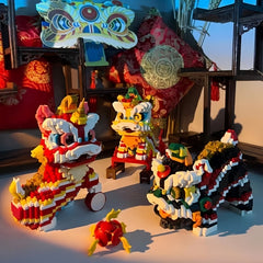 Lion Building Blocks Educational Toy