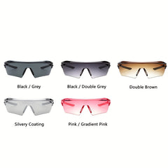 Men's Wrapped Trim Sunglasses