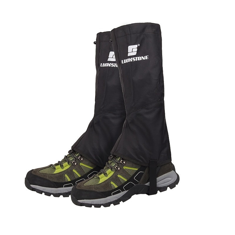 2pcs Moisture Proof Non Slip Leggings Gaiter for Hiking and Skiing