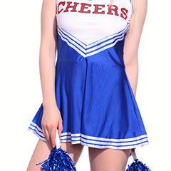 Classic Cheerleader Dress Cheer Uniform For Cheerleading Dancing Performance