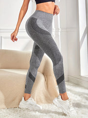 High Waist Seamless Yoga Pants Butt Lifting Stretchy Yoga Leggings