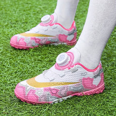 Girl's Rotating Buckle TF Soccer Cleats