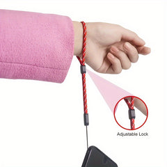 3pcs Adjustable Wrist Straps For Phones Cameras Key Chains