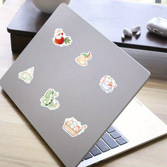 103pcs Colorful Food and Animal Stickers DIY Planner Decoration