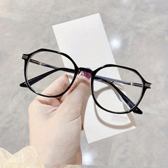 Classic Optical Clear Lens Light Blocking Glasses for Women Men