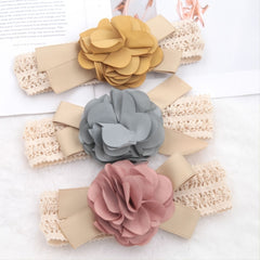 Baby Girls Flower Mesh Headband for Photography Props & Everyday