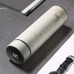 Stylish Vacuum Flask with Temperature Display