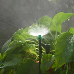 20pcs 90 180 360 Degree Misting Nozzle Stake 1 4'' Barb Garden Irrigation